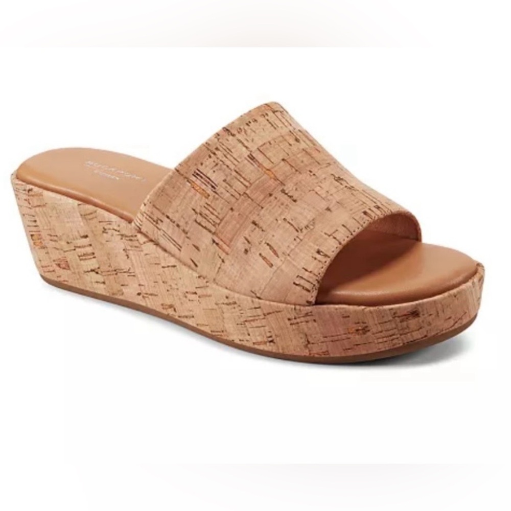NWT, Rockport Women's Aubriella Slip-On Wedge Sandals